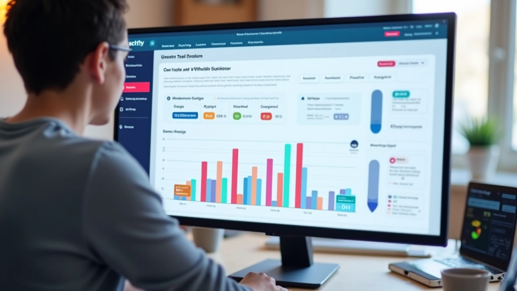 Spēles interfeiss ar punktiem un progresa skalu tiešsaistes kursā