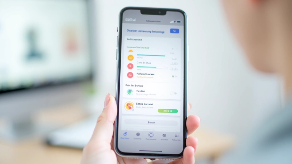 Spēles interfeiss ar punktiem un progresa skalu tiešsaistes kursā