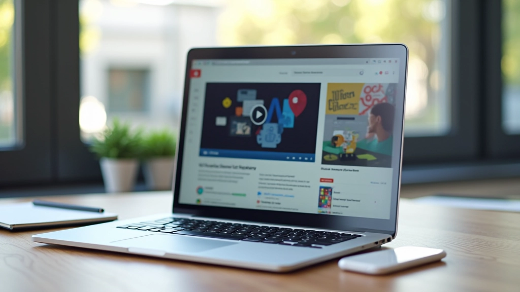 Dators ekrānā rāda tiešsaistes klasi ar instruktoru video un pierakstiem